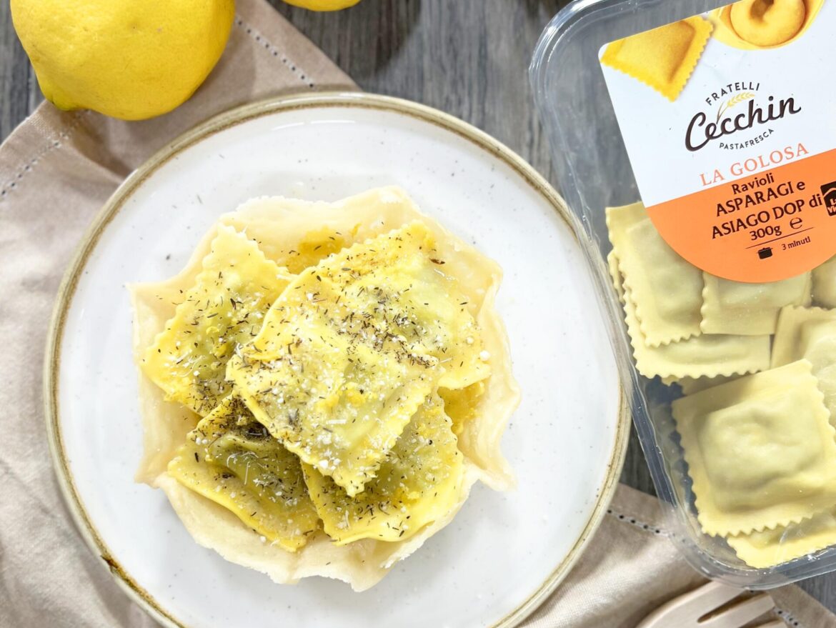 1154 RAVIOLI ASPARAGI LIMONE Cecchin